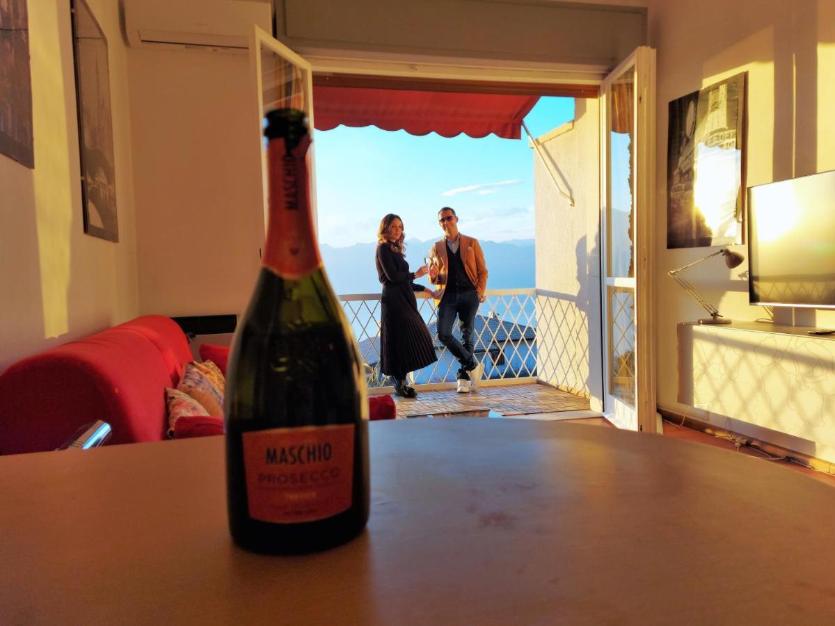 Apartmán Garda Panoramic House Albisano Exteriér fotografie