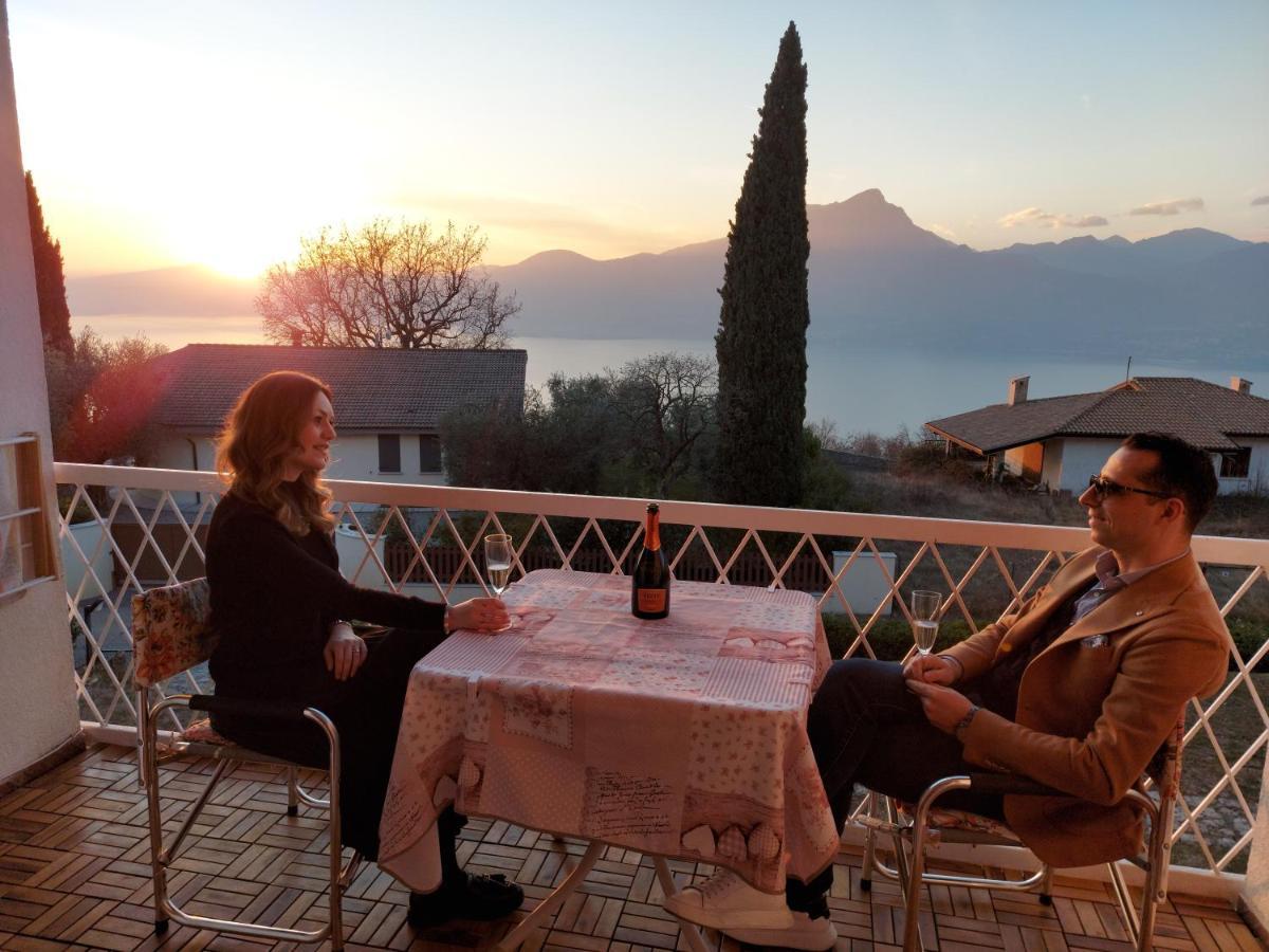 Apartmán Garda Panoramic House Albisano Exteriér fotografie