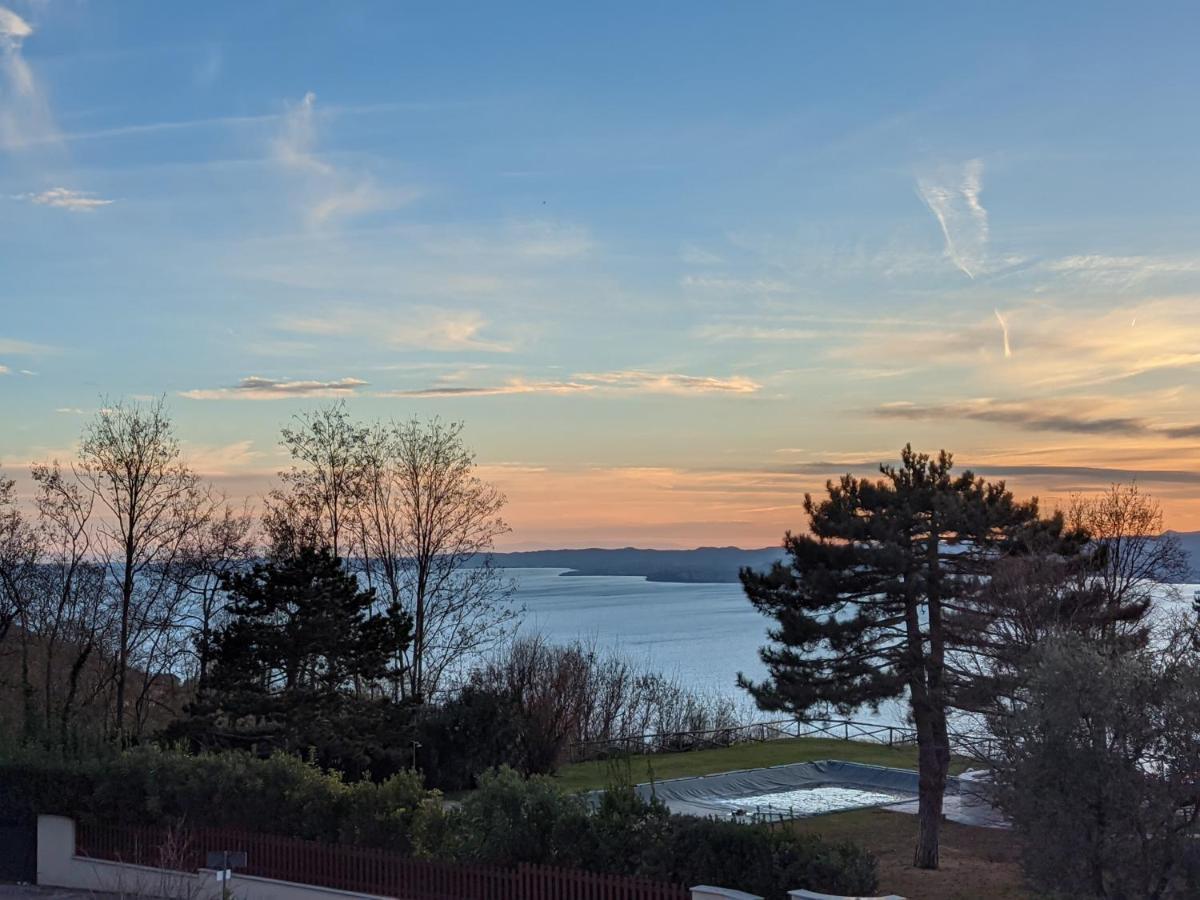 Apartmán Garda Panoramic House Albisano Exteriér fotografie