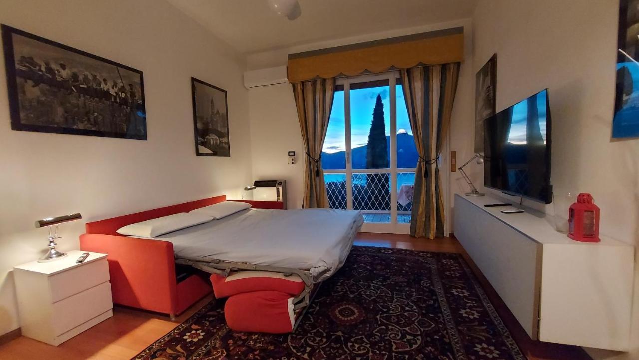 Apartmán Garda Panoramic House Albisano Exteriér fotografie