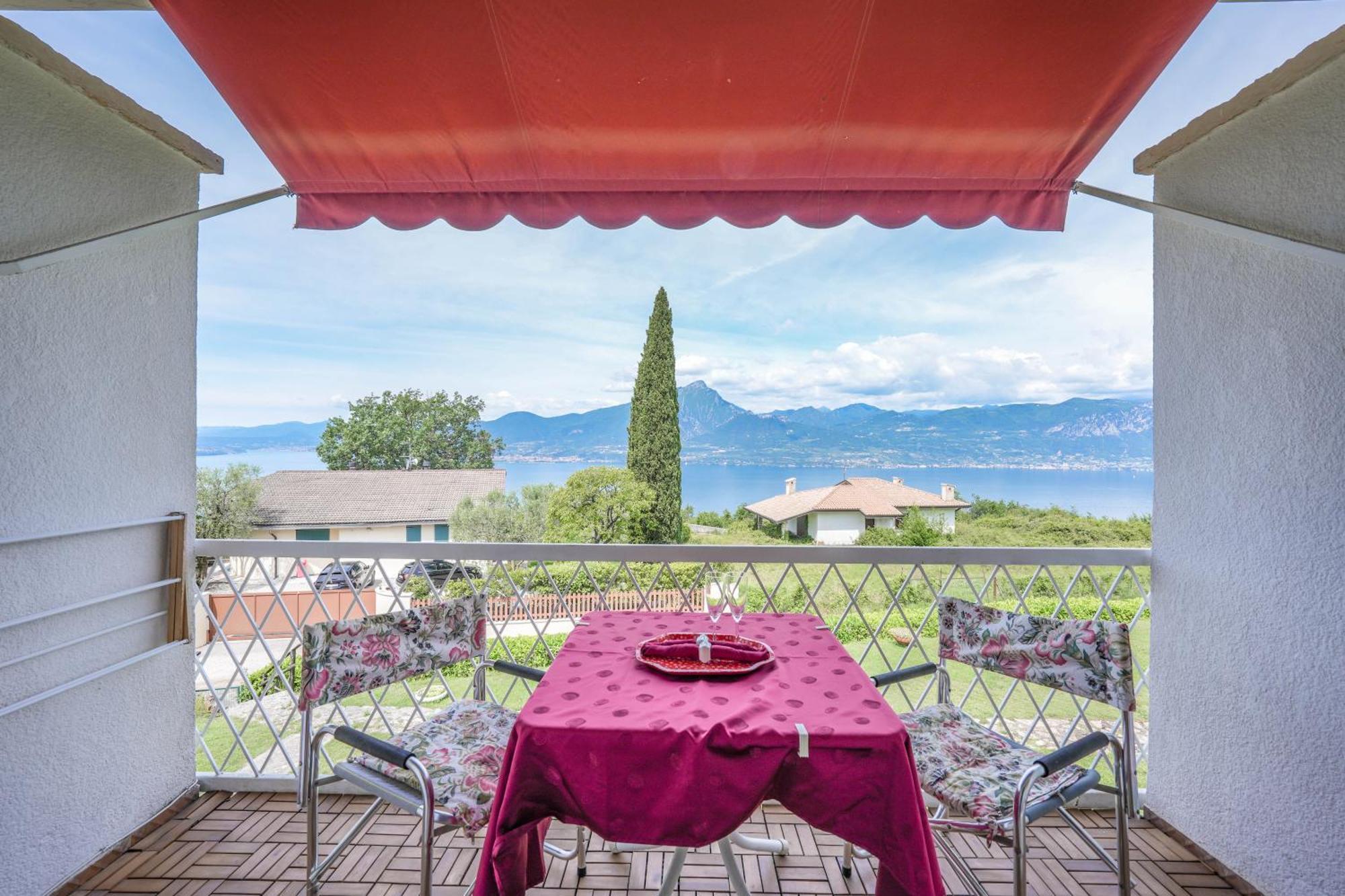 Apartmán Garda Panoramic House Albisano Exteriér fotografie