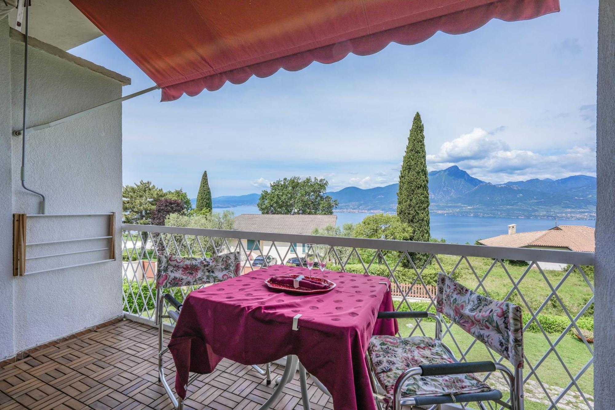 Apartmán Garda Panoramic House Albisano Exteriér fotografie