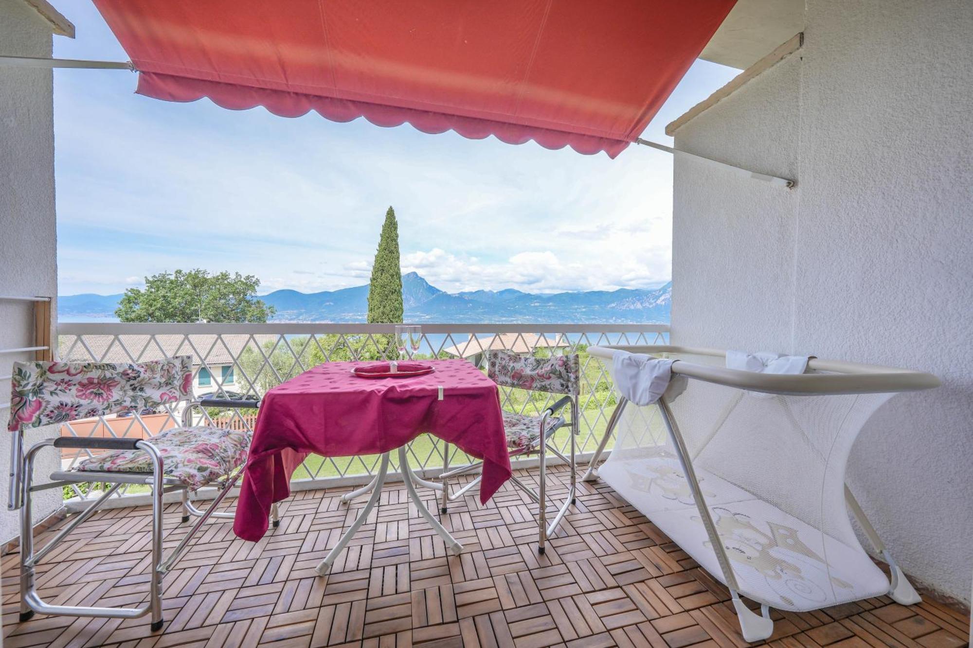 Apartmán Garda Panoramic House Albisano Exteriér fotografie